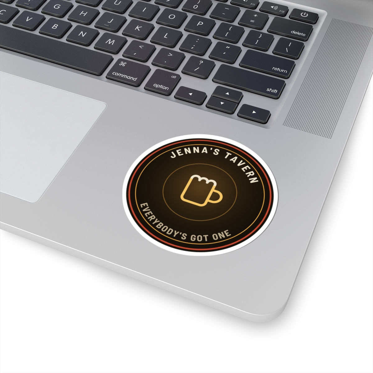 Dive Bar Sticker – Vintage Beer Mug Badge | Jenna's Tavern